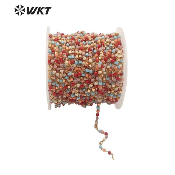 chains wt-rbc153 arrival miyuki bead chain multi-color gold plated for women necklace/bracelet, Silver
chains wt-rbc153 arrival miyuki bead chain multi-color gold plated for women necklace/bracelet, Silver