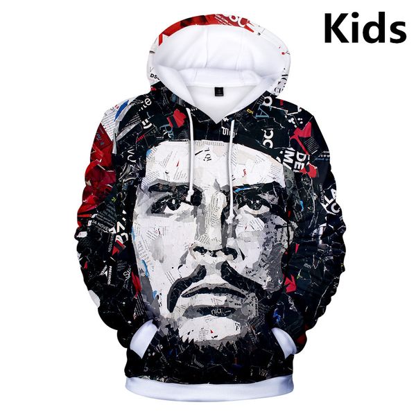 2 to 12 years kids hoodies che guevara 3d printed hoodies sweatshirt boys girls long sleeve pullover jacket teen clothes, Black
2 to 12 years kids hoodies che guevara 3d printed hoodies sweatshirt boys girls long sleeve pullover jacket teen clothes, Black