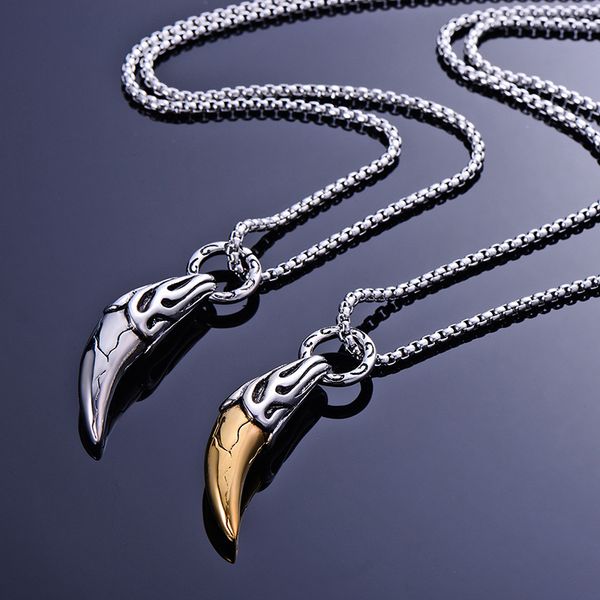 stainless steel wolf tooth pendant necklace jewelry animal wolf tooth necklaces jewelry gifts for him, Silver
stainless steel wolf tooth pendant necklace jewelry animal wolf tooth necklaces jewelry gifts for him, Silver