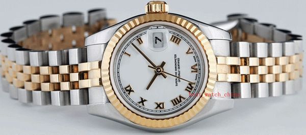 2019 factory supplier luxury 31mm ladies white roman 18kt gold & ss datejust 179173 sant blanc automatic women's watch watches, Slivery;brown
2019 factory supplier luxury 31mm ladies white roman 18kt gold & ss datejust 179173 sant blanc automatic women's watch watches, Slivery;brown