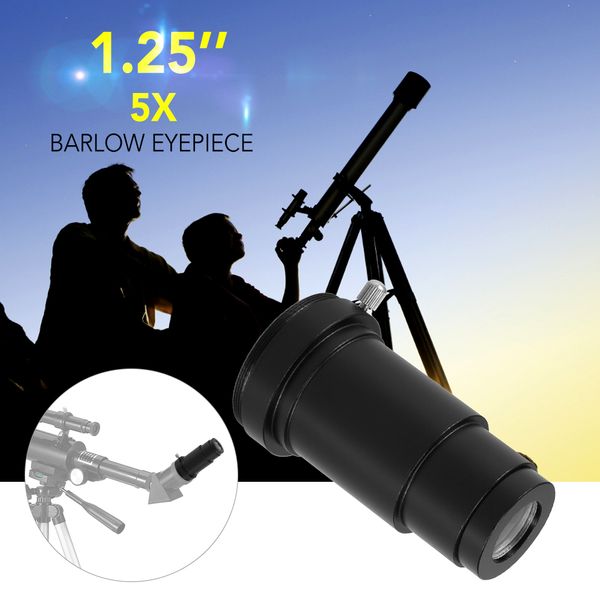 5x barlow eyepiece 1.25inch astronomical telescope eyepiece multi-coated planetary eye lens
5x barlow eyepiece 1.25inch astronomical telescope eyepiece multi-coated planetary eye lens
