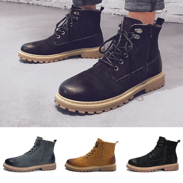 fashion 2020 high heel boots mens black casual flat boots classic yellow gery sport trainers men winter running shoes size39-44, White;red
fashion 2020 high heel boots mens black casual flat boots classic yellow gery sport trainers men winter running shoes size39-44, White;red