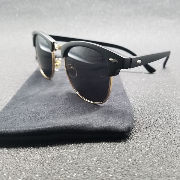 classic brand half frame retro polarized sunglasses women men vintage driving mirror sun glasses for female male uv400, White;black
classic brand half frame retro polarized sunglasses women men vintage driving mirror sun glasses for female male uv400, White;black