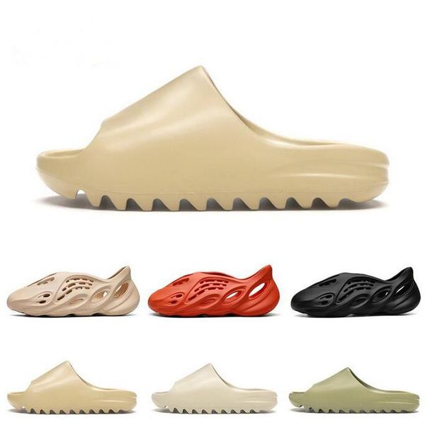 2020 kanye west slippers eva foam runner bone desert sand resin beach womens mens kids slides slippers sandals 24-45, Black
2020 kanye west slippers eva foam runner bone desert sand resin beach womens mens kids slides slippers sandals 24-45, Black