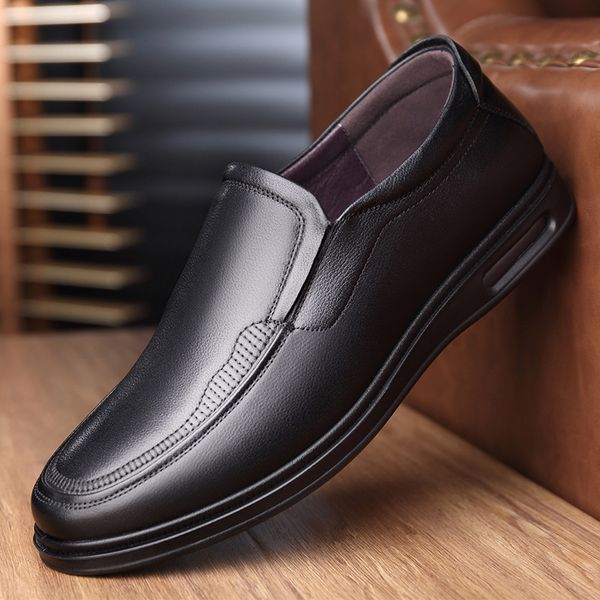 lang ke leather shoes men's 2019 autumn foot covering middle-aged shoes dad full-grain leather men's business casual leath, Black
lang ke leather shoes men's 2019 autumn foot covering middle-aged shoes dad full-grain leather men's business casual leath, Black