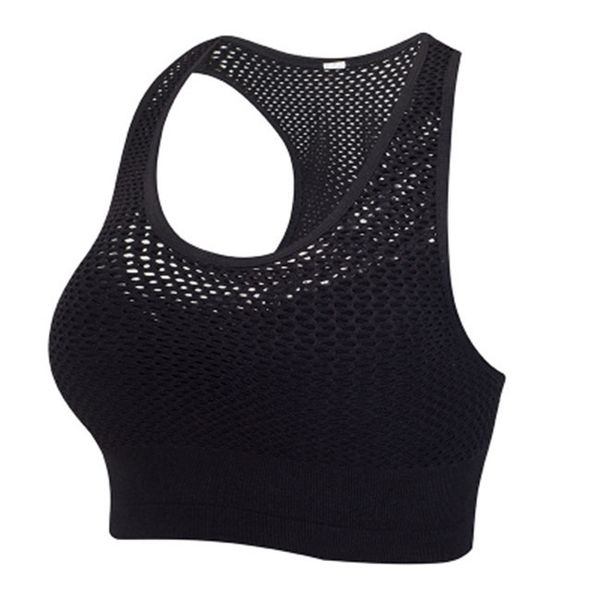 sports mesh bra breathable yoga bras shockprook fitness high impact padded gym fitness racerback workout tank sport bh, White;black
sports mesh bra breathable yoga bras shockprook fitness high impact padded gym fitness racerback workout tank sport bh, White;black