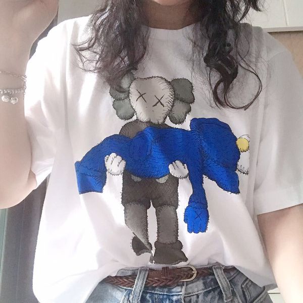 2020 designer mens womens t-shirt high-quality cotton round neck kaws joint couple beautifully printed white fashion short-sleeved
2020 designer mens womens t-shirt high-quality cotton round neck kaws joint couple beautifully printed white fashion short-sleeved