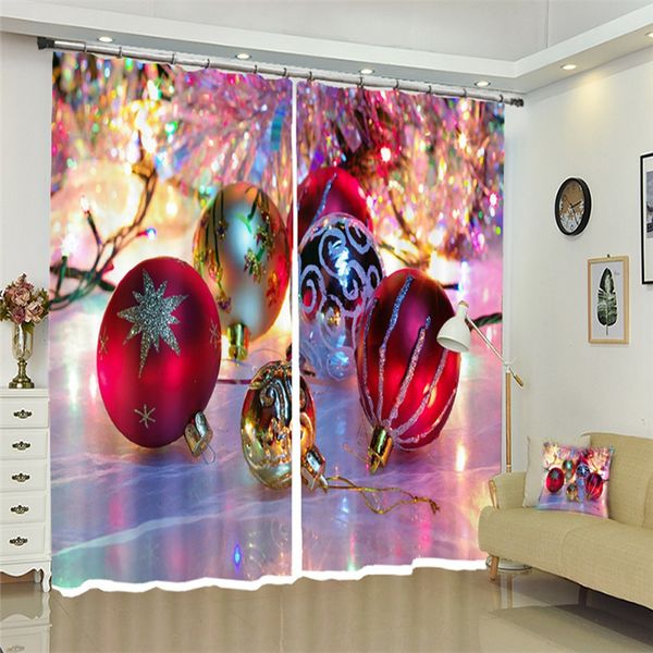 colorful ball christmas decorative luxury 3d curtains drapes for living room bed room l wall tapestry cortinas
colorful ball christmas decorative luxury 3d curtains drapes for living room bed room l wall tapestry cortinas
