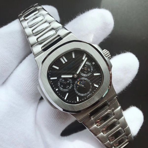 2019 new watch wholesale luxury automatic mechanical men's date watch stainless steel strap automatic phase moon phase luxury m, Slivery;brown
2019 new watch wholesale luxury automatic mechanical men's date watch stainless steel strap automatic phase moon phase luxury m, Slivery;brown