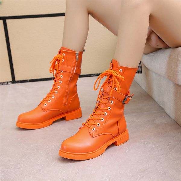 shoes fashion boots woman round toe low heels booties lace up booties ladies martins for women punk rubber riding mid calf, Black
shoes fashion boots woman round toe low heels booties lace up booties ladies martins for women punk rubber riding mid calf, Black