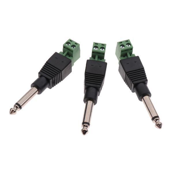 разъем 6,35 mono jack разъем аудио конвертер переходники наушников solderless 
разъем 6,35 mono jack разъем аудио конвертер переходники наушников solderless