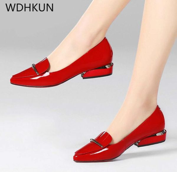 2019 elegant red pointed toe flat shoes women patent leather flats fashion slip on ladies shoes lady slip on ballet office, Black
2019 elegant red pointed toe flat shoes women patent leather flats fashion slip on ladies shoes lady slip on ballet office, Black