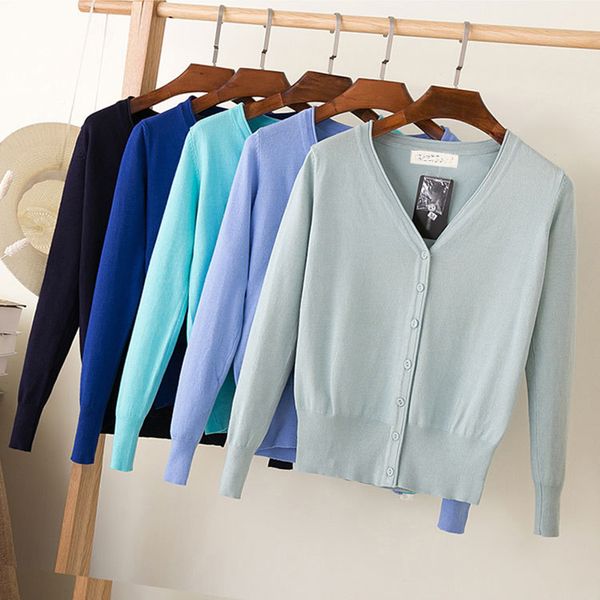 plus size cardigans women 2019 fashion candy color v-neck long sleeve single breasted thin knitted womens sweaters oversized, White
plus size cardigans women 2019 fashion candy color v-neck long sleeve single breasted thin knitted womens sweaters oversized, White