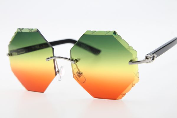 popular good quality 4189706 rimless sunglasses white plank glasses with box carved green lens new fashion classic sunglasses, White;black
popular good quality 4189706 rimless sunglasses white plank glasses with box carved green lens new fashion classic sunglasses, White;black