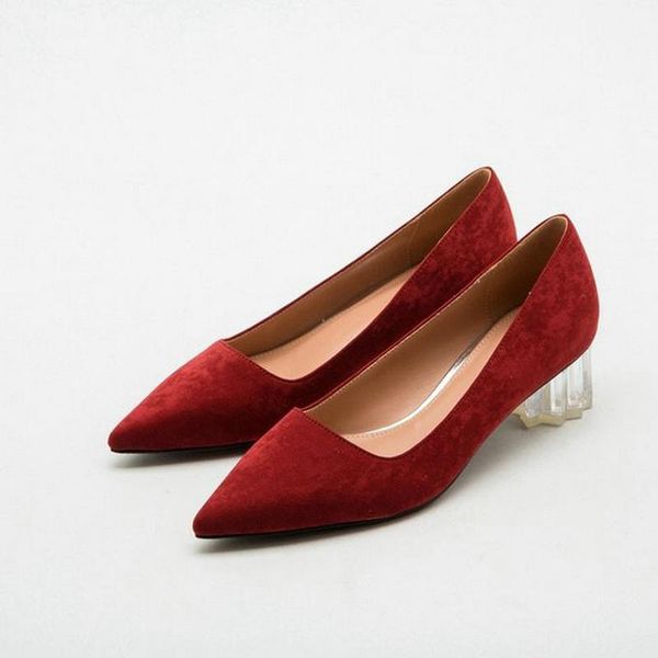 pointed-toe crystal heel high-heeled shoes fashion single shoes women plus size women's pumps shoe slip on red wedding shoe, Black
pointed-toe crystal heel high-heeled shoes fashion single shoes women plus size women's pumps shoe slip on red wedding shoe, Black