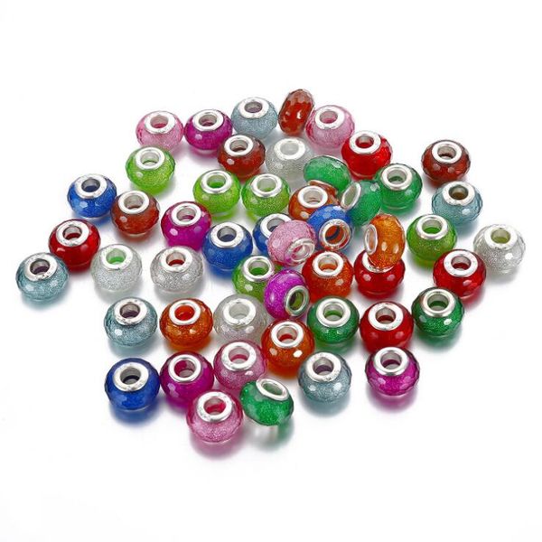 8*14mm diy jewelry bracelet necklace accessories lampwork resin alloy large hole glazed loose beads sjz009 handmade, Black
8*14mm diy jewelry bracelet necklace accessories lampwork resin alloy large hole glazed loose beads sjz009 handmade, Black
