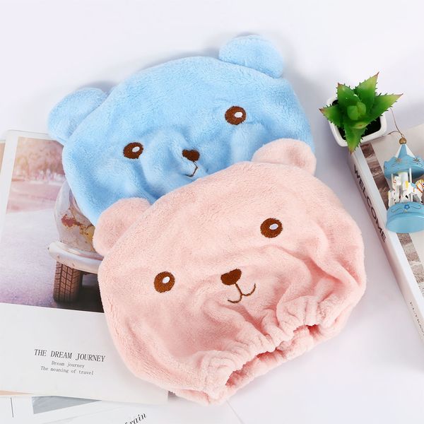 1pc microfiber hair turban shower cap quickly dry hair shower hat wrapped towel bathing cap bathroom accessories
1pc microfiber hair turban shower cap quickly dry hair shower hat wrapped towel bathing cap bathroom accessories