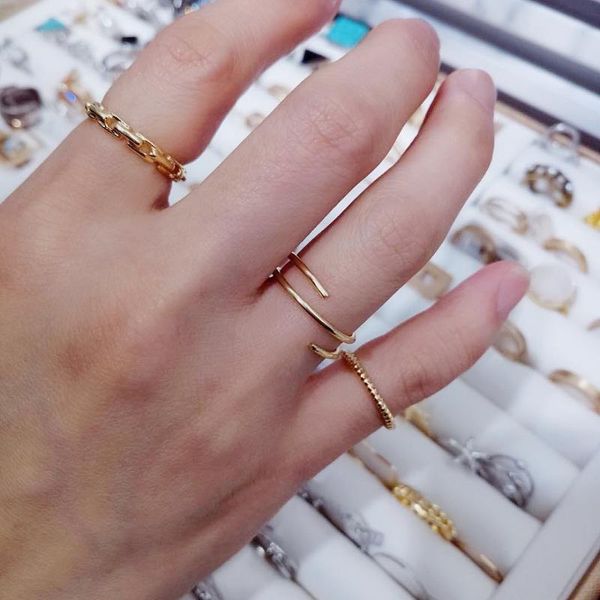 2020 new 3 pcs/set vintage metal alolly rings trendy gold silver color simple fingers rings for women girls party wedding, Golden;silver
2020 new 3 pcs/set vintage metal alolly rings trendy gold silver color simple fingers rings for women girls party wedding, Golden;silver