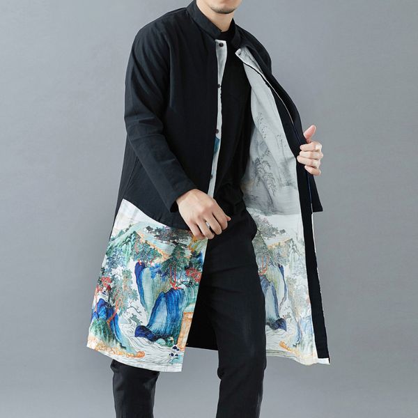 2018 summer mens kimono designer cool japanese clothes swag male streetwear casual outwear jackets harajuku cardigan outwear, Black;brown
2018 summer mens kimono designer cool japanese clothes swag male streetwear casual outwear jackets harajuku cardigan outwear, Black;brown