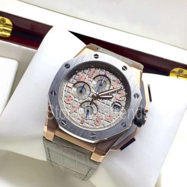 fashion quartz chronograph watch men gold silver dial classic leather strap wristwatch mens casual running sport clock 6142, Slivery;brown
fashion quartz chronograph watch men gold silver dial classic leather strap wristwatch mens casual running sport clock 6142, Slivery;brown