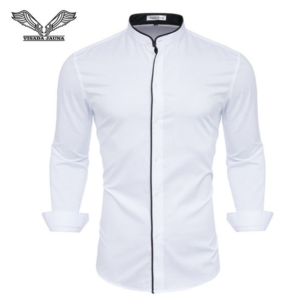brand 2019 casual shirt men long sleeve slim fit men's casual button-down shirt formal dress shirts men clothes 2018 camisa, White;black
brand 2019 casual shirt men long sleeve slim fit men's casual button-down shirt formal dress shirts men clothes 2018 camisa, White;black