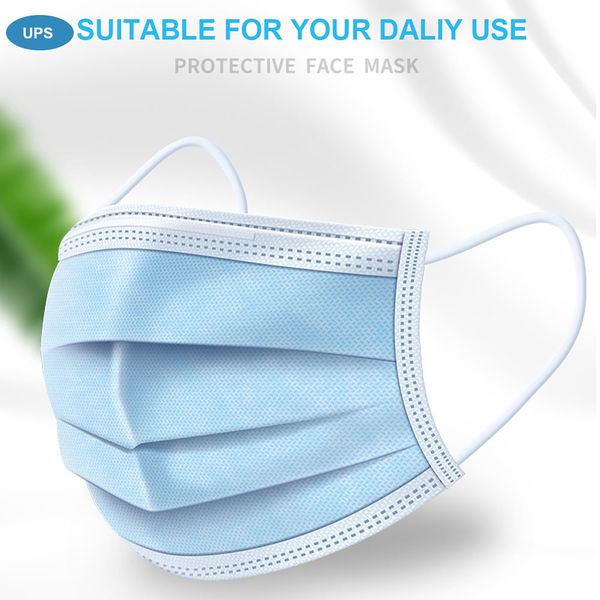 50 pcs 3-layer mask 100pcs face mouth masks non woven disposable anti-dust meltblown cloth masks earloops mask
50 pcs 3-layer mask 100pcs face mouth masks non woven disposable anti-dust meltblown cloth masks earloops mask