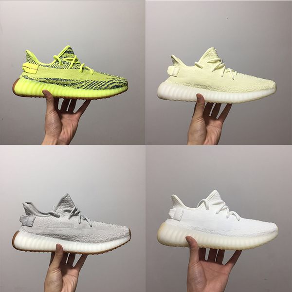 

2 0 classical colour matching butter sesame beluga . kanye west man and women sneaker sports running shoes outdoor shoes