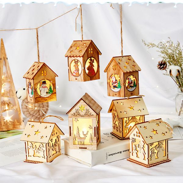 christmas hanging lights wooden house pendant christmas tree decoration led light party festival outdoor indoor decor
christmas hanging lights wooden house pendant christmas tree decoration led light party festival outdoor indoor decor