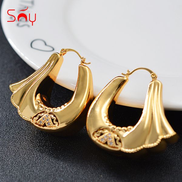 sunny jewelry fashion jewelry 2020 new design hoop earrings for women zircon exquisite classic romantic for wedding, Golden;silver
sunny jewelry fashion jewelry 2020 new design hoop earrings for women zircon exquisite classic romantic for wedding, Golden;silver