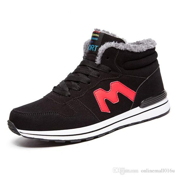 winter with fur men boots warm snow boots men winter sneakers boots work shoes men footwear rubber ankle shoes, Black
winter with fur men boots warm snow boots men winter sneakers boots work shoes men footwear rubber ankle shoes, Black