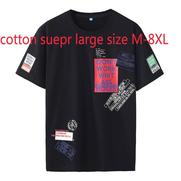новое прибытие мужская мода одежда супер большой коротким рукавом свободные хлопок повседневный o-образным вырезом печати трикотажная футбол, White;black 
новое прибытие мужская мода одежда супер большой коротким рукавом свободные хлопок повседневный o-образным вырезом печати трикотажная футбол, White;black