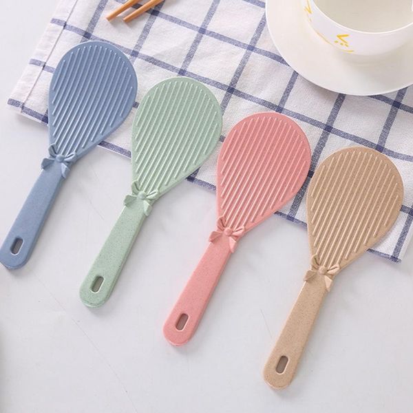 modern kitchen supply new material meal rice spoon with cute bowknot decorated wheat smell eco-friendly dinner spoon
modern kitchen supply new material meal rice spoon with cute bowknot decorated wheat smell eco-friendly dinner spoon