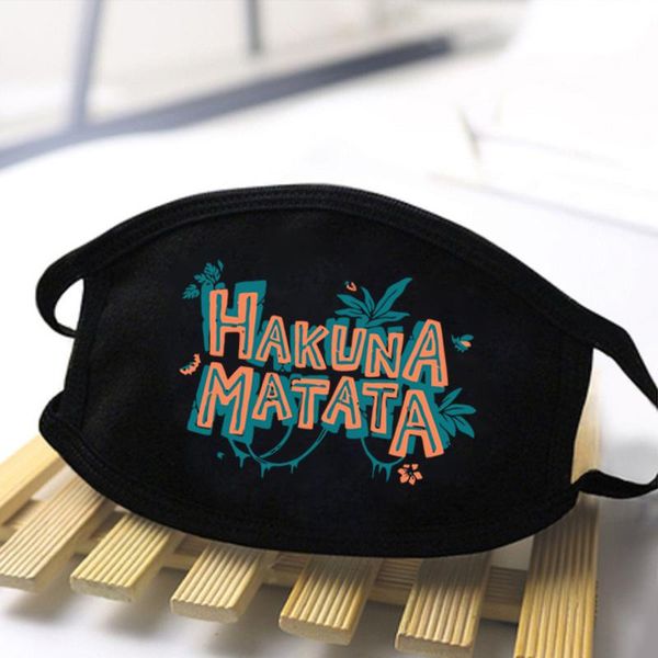 cute cartoon hakuna matata masks men's polyester dustproof mouth muffle women washable soft face masks black printing masque fewse
cute cartoon hakuna matata masks men's polyester dustproof mouth muffle women washable soft face masks black printing masque fewse