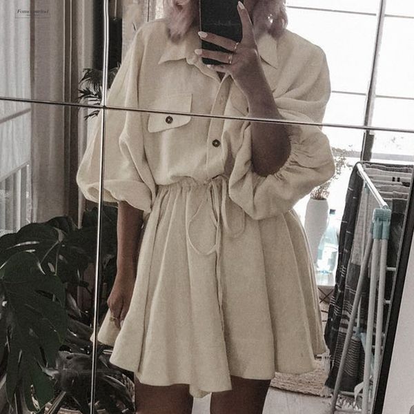 women dresses shirt dresses mini lantern sleeve sash buttons lace linen dresses vintage female summer dress up vestidos, Black;gray
women dresses shirt dresses mini lantern sleeve sash buttons lace linen dresses vintage female summer dress up vestidos, Black;gray