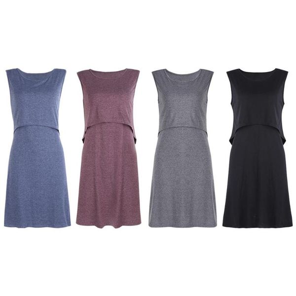 summer women maternity nursing clothing breast feeding pregnancy dresses, White
summer women maternity nursing clothing breast feeding pregnancy dresses, White