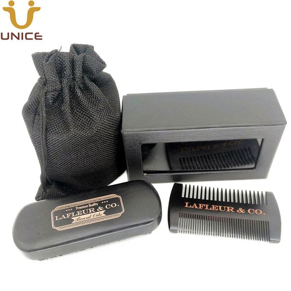 MOQ 50pcs Black Beard Care Suit Custom LOGO in Gift Box Fine & Coarse Teeth Wooden Hair Beard Comb & Boar Bristle Beard Brush
MOQ 50pcs Black Beard Care Suit Custom LOGO in Gift Box Fine & Coarse Teeth Wooden Hair Beard Comb & Boar Bristle Beard Brush