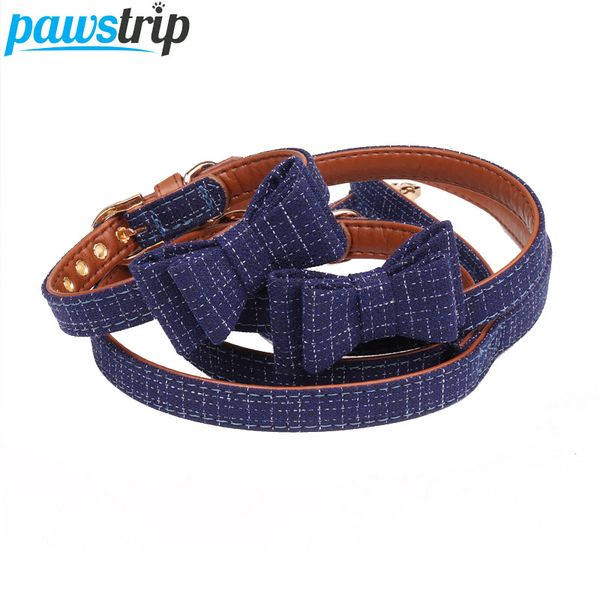 pawstrip 4 colors cute bow dog collar leather dog leash plaid puppy bandana adjustable cat collar pet lead for small dogs
pawstrip 4 colors cute bow dog collar leather dog leash plaid puppy bandana adjustable cat collar pet lead for small dogs