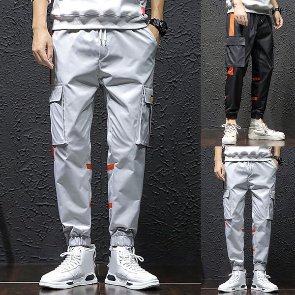 tactical pants joggers pants men summer solid color casual mutil pockets loose trousers long pantalones hombre, Black
tactical pants joggers pants men summer solid color casual mutil pockets loose trousers long pantalones hombre, Black