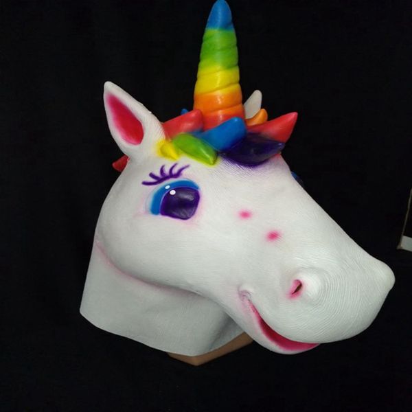 realistic unicorn head latex masks full face lovely color horse mask halloween masquerade party cosplay fancy costumeprops
realistic unicorn head latex masks full face lovely color horse mask halloween masquerade party cosplay fancy costumeprops