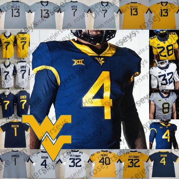 wvu west virginia mountaineers #3 trent jackson 4 josh norwood 32 martell pettaway 46 reese donahue 55 dante stills 56 darius gray jersey, Black
wvu west virginia mountaineers #3 trent jackson 4 josh norwood 32 martell pettaway 46 reese donahue 55 dante stills 56 darius gray jersey, Black