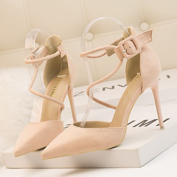 2020 summer female sandal sandals velvet shoes high heels buckle strap ladies woman fashion women's beige for sexy, Black 
2020 summer female sandal sandals velvet shoes high heels buckle strap ladies woman fashion women's beige for sexy, Black