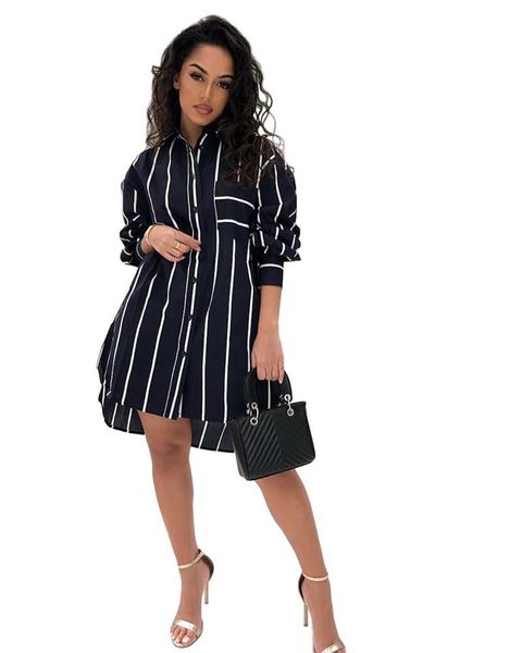 spring striped printed shirt dresses womens letter printed dresses ladies casual loose dresses, Black;gray
spring striped printed shirt dresses womens letter printed dresses ladies casual loose dresses, Black;gray
