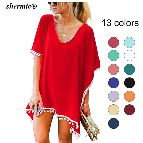 13 color beach cover up mesh dress tassel swimwear ladies swimsuit female women beach cover ups short dresses beachwear, Blue;gray
13 color beach cover up mesh dress tassel swimwear ladies swimsuit female women beach cover ups short dresses beachwear, Blue;gray