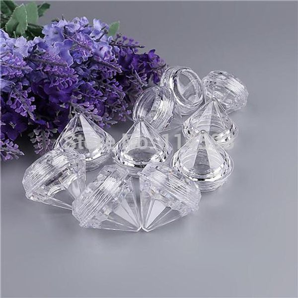 5ml/g 0.6oz diamond shape cream box acrylic bottle diamond cream nail glitter pots makeup packing jars cosmetic packaging
5ml/g 0.6oz diamond shape cream box acrylic bottle diamond cream nail glitter pots makeup packing jars cosmetic packaging