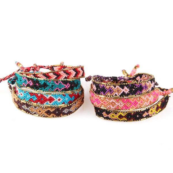 kelitch woven friendship bracelet colorful wide bohemia wrap bracelets for women girls handmade jewelry, Golden;silver
kelitch woven friendship bracelet colorful wide bohemia wrap bracelets for women girls handmade jewelry, Golden;silver
