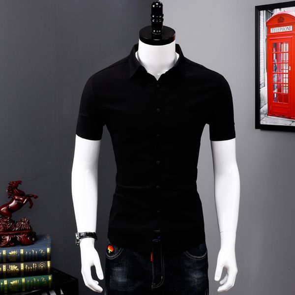 mens striped shirts cotton slim fit dress shirt black summer short sleeve fashion korean style size l xl xxl xxxl, White;black
mens striped shirts cotton slim fit dress shirt black summer short sleeve fashion korean style size l xl xxl xxxl, White;black