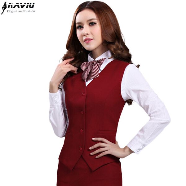spring fashion business ladies vest work wear uniforms slim v-neck formal jackets for women office vest coat plus size, Black;white
spring fashion business ladies vest work wear uniforms slim v-neck formal jackets for women office vest coat plus size, Black;white