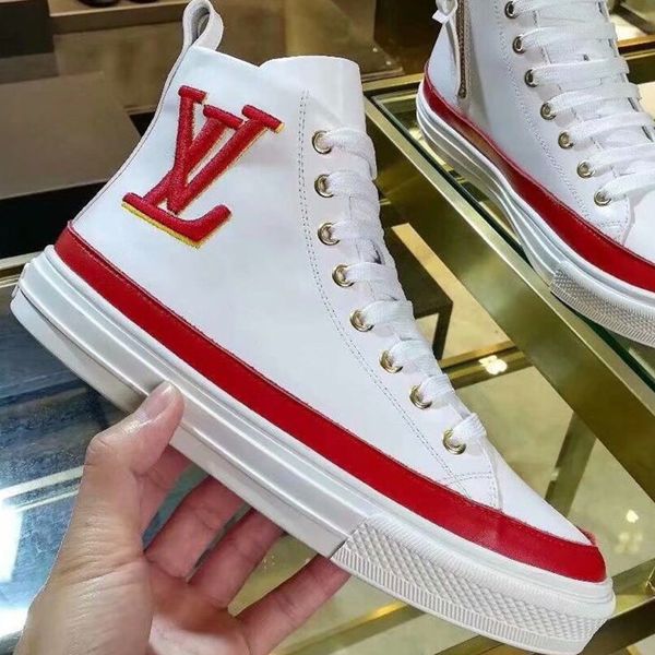 branded women dog cat letter print patent canvas stellar hi-sneaker boot designer lady side zip rubber outsole lace up casual shoes, Black
branded women dog cat letter print patent canvas stellar hi-sneaker boot designer lady side zip rubber outsole lace up casual shoes, Black