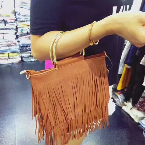 women shoulder bag handbag tassels ring handle pu leather women messenger bag crossbody fashion designer bolsa feminina brand
women shoulder bag handbag tassels ring handle pu leather women messenger bag crossbody fashion designer bolsa feminina brand