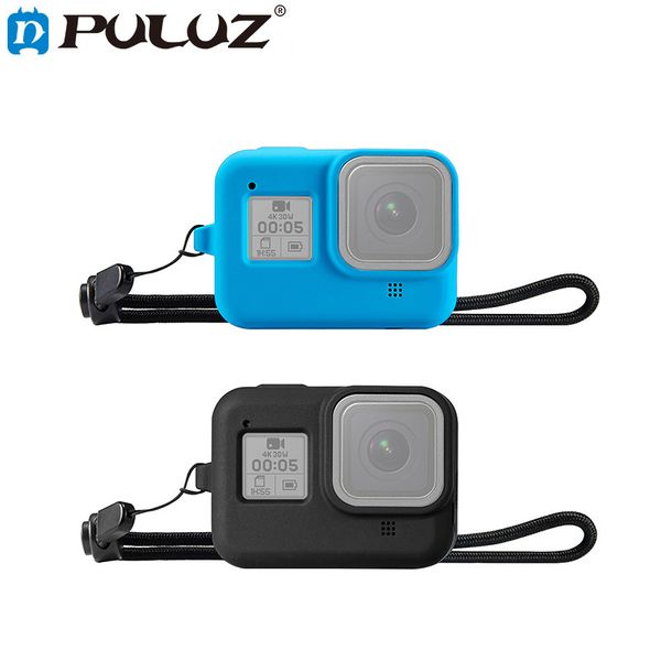 puluz silicone wrist strap for gopro hero8 black blue camera protection bare case + lanyard accessories
puluz silicone wrist strap for gopro hero8 black blue camera protection bare case + lanyard accessories